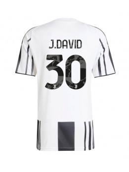 Billige Juventus Jonathan David #30 Hjemmedrakt 2025-26 Kortermet